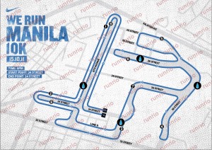 NIKE PH RACE MAP