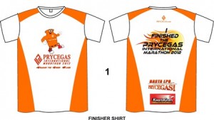 CDO Marathon 2012 Finisher Shirt