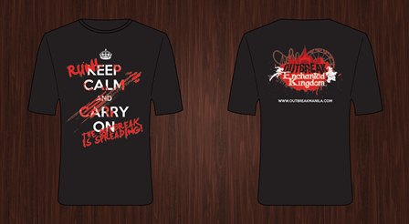 Outbreak Enchanted Kingdom 2012 Shirt