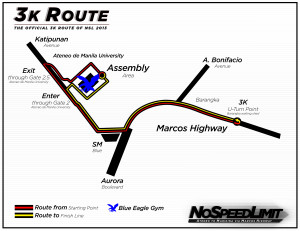 NSL 2013 Race Route 3K