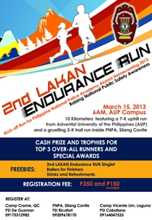 2nd Lakan Endurance Run 2013