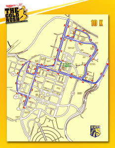 Rebisco@50 10K Race Map