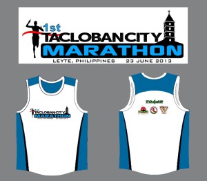 1st Tacloban City Marathon 2013 Singlet