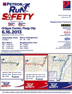 Petron Fun For Safety Poster