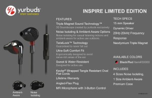 Yurbuds Inspire Limited