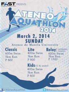 Ateneo Aquathlon 2014