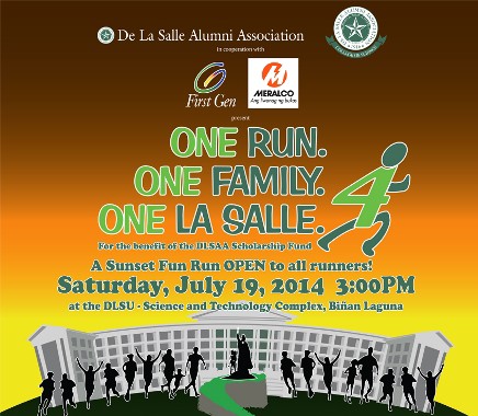 One Run One Family One La Salle Run 2014