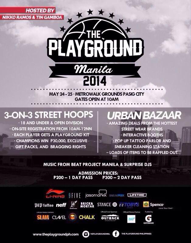 The Playground Metrowalk 2014 - Poster