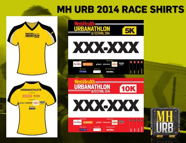 Men's Health Urbanathlon 2014 Race Shirt