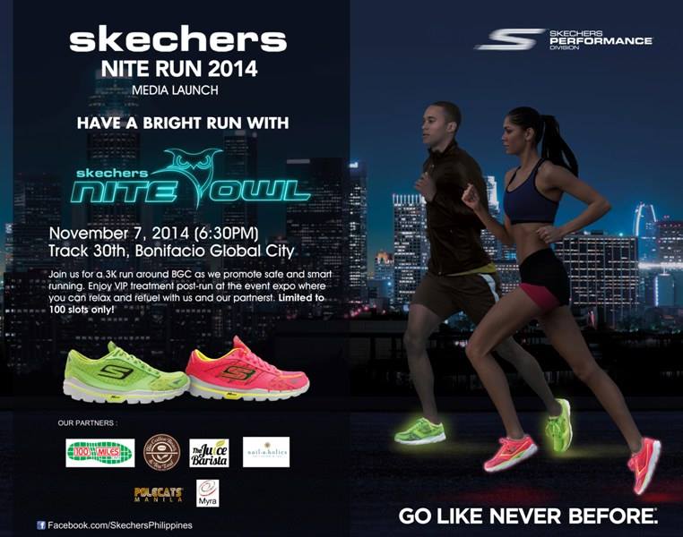 Skechers Nite Run 2014 Media Launch