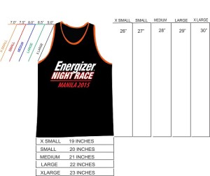 Energizer Night Race 2015 Singlet