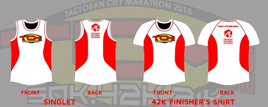 Tacloban City Marathon 2015 Finisher Shirt