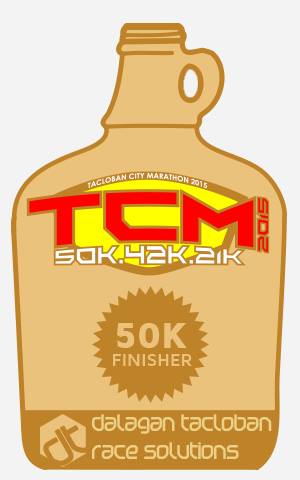 Tacloban City Marathon 2015 Medal