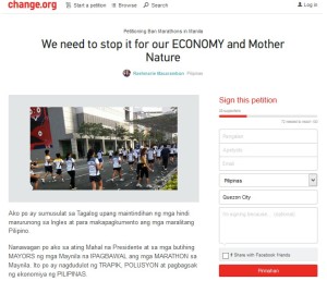 Ban marathon events in Manila