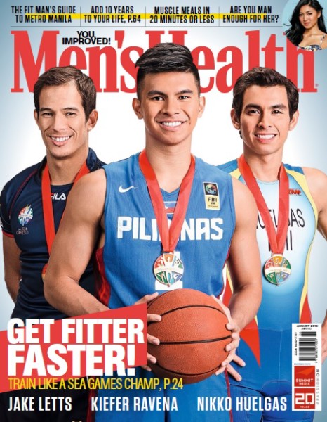 Men's Health Philippines August 2015 - Cover