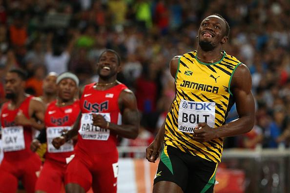 Usain Bold 100m IAAF Beijing 2015