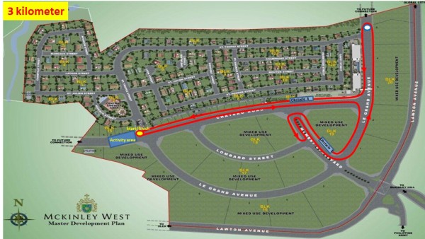 SUNPIOLOGY Run 2015 3K Map