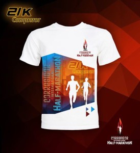 Corregidor International Half Marathon 2016 21K Shirt