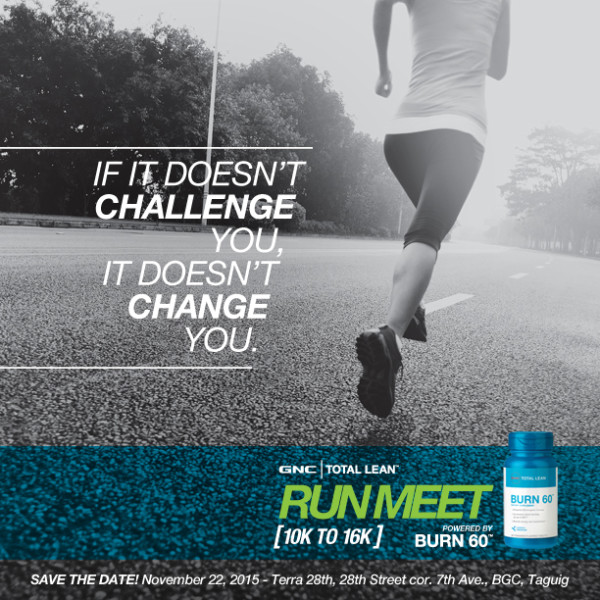 GNC Total Lean Run Meet 2015 Poster