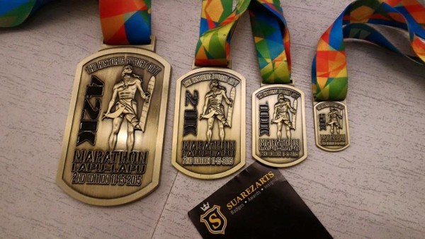 The Historic Resort City Marathon Lapu-Lapu 2015 Medal