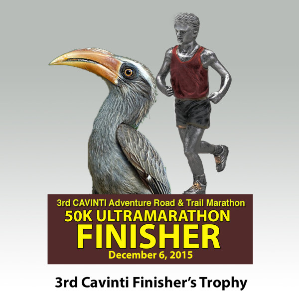 3rd CAVINTI Adventure Road & Trail Ultramarathon Trophy