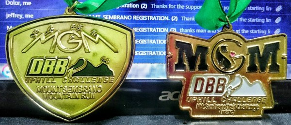 Mt. Sembrano Trail Challenge 2016 Medal