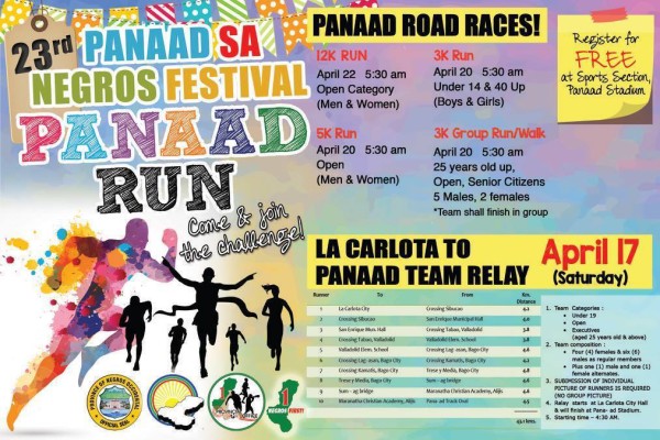 Panaad Run 2016 Poster