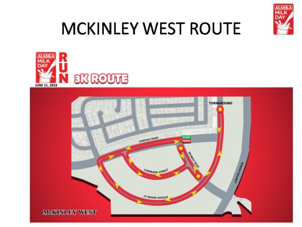 Alaska Milk Day Run 2016 3K Map Manila