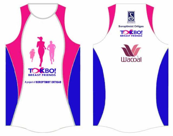 Takbo Breast Friends 2016 Singlet