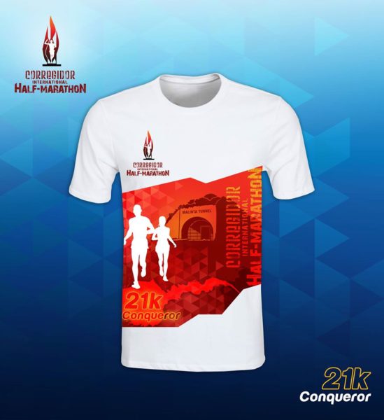 Corregidor International Marathon 2017 Shirt Design