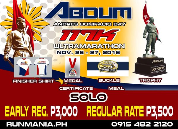 andres-bonifacio-day-ultra-marathon-poster