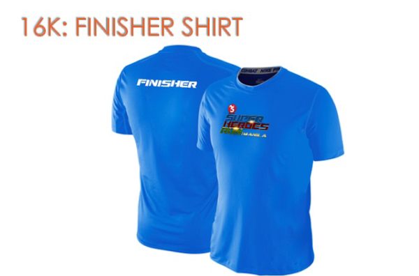 TV5 Super Heroes Run 2017 Finisher Shirt