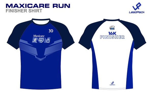 MaxiCare Run 2017 Finisher Shirt