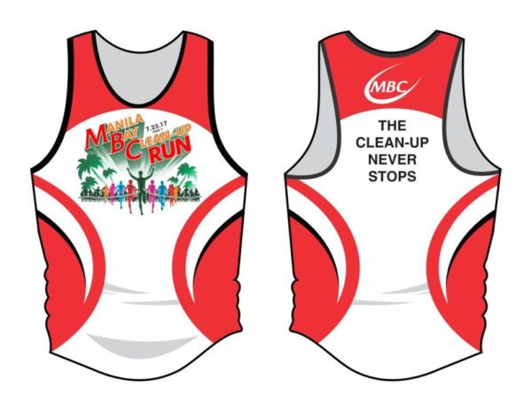 Manila Bay Clean Up Run 2017 Singlet