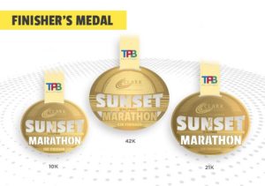 clark sunset marathon 2017 medal