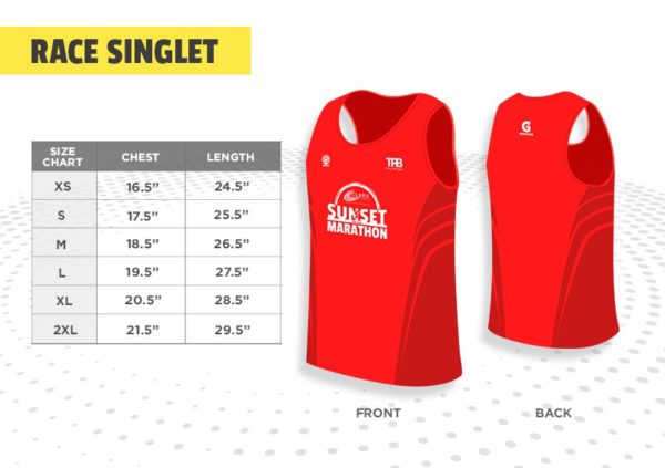 clark sunset marathon 2017 singlet