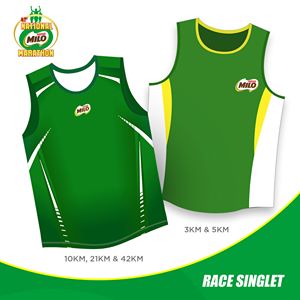 41st National Milo Marathon Singlet