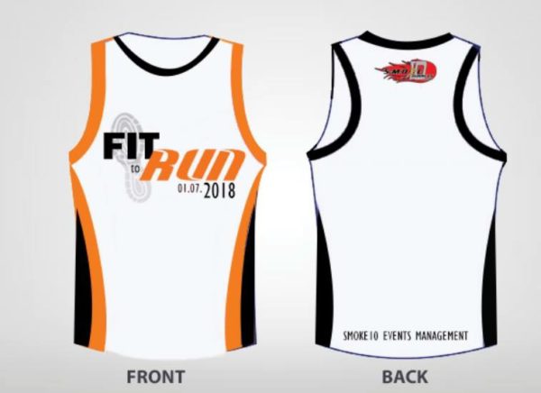 Fit To Run - Bacolod Leg 2018 Singlet