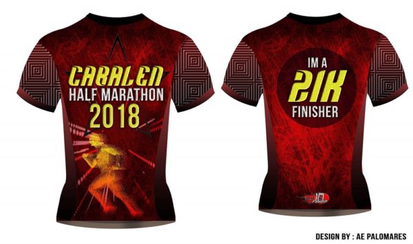 Cabalen Half Marathon 2018 Finisher Shirt