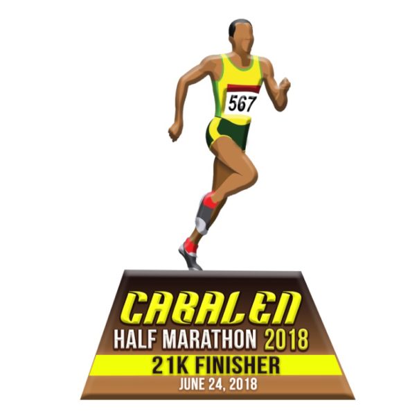 Cabalen Half Marathon 2018 Trophy