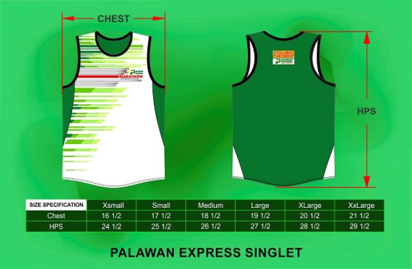 Palawan Express 2018 Singlet