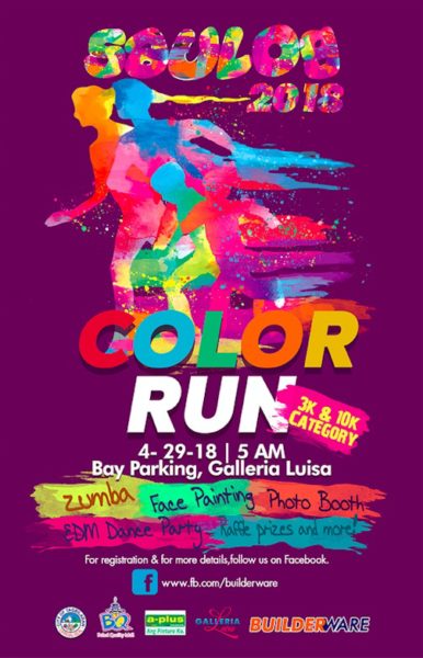 Saulog Color Run 2018 Poster