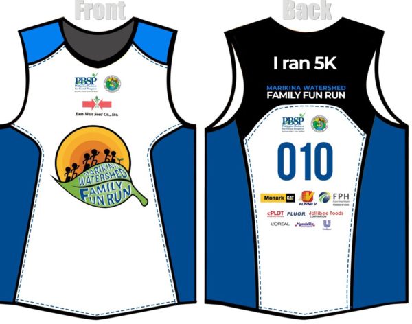 Marikina Watershed Family Fun Run 2018 Singlet