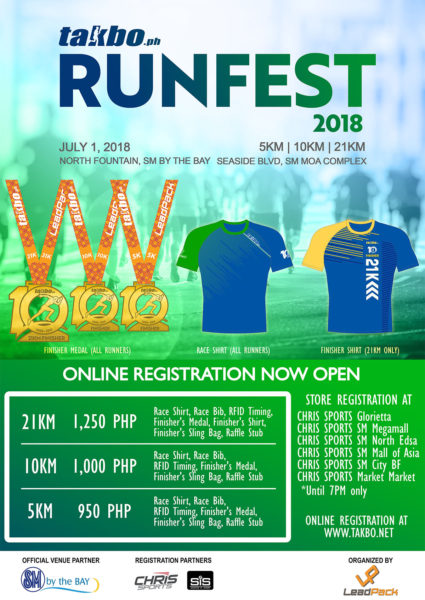 Runfest 2018 Poster Online Registration