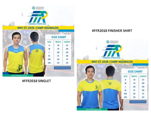 Financial Fitness Run 2018 Singlet Shirt