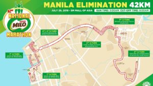 Milo Marathon 2018 42K Map