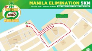 Milo Marathon 2018 5K Map