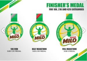 Milo Marathon 2018 Medal