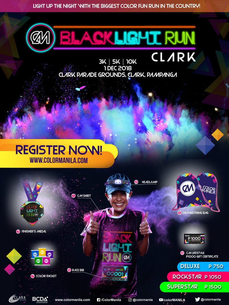 CM Black Light Run 2018 Clark