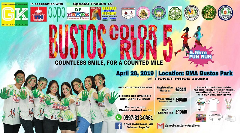 Bustos Color Run 2019